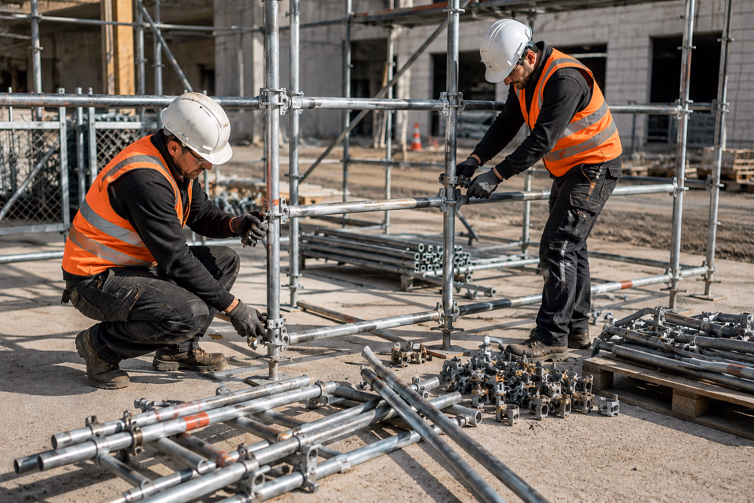 Formation Échafaudage de pied : monter, utiliser et vérifier